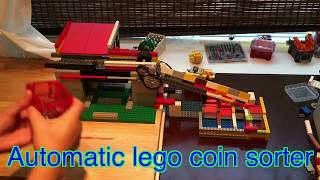 Automatic Lego Coin sorter HD [upl. by Htaek201]