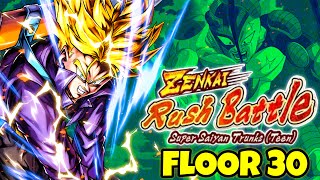 Death Buffed Gohan amp Gogeta Solo GRN Future Trunks Floor 30 Zenkai Rush Battle  Dragon Ball Legends [upl. by Lebasiairam838]