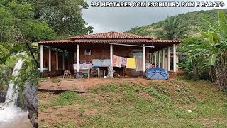 CHÁCARA VENDA EM TNPE COM ESCRITURA RIACHO COM ÁGUA 24 HORAS E ÁRVORES FRUTÍFERAS [upl. by Aiuqram]