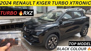 2024 Renault Kiger RXZ Turbo Xtronic Detailed Review  Turbo🔥 Renault Kiger Turbo Top Model Review [upl. by Anayet778]