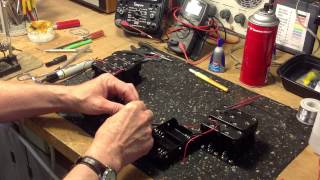 Build a Working Battery for your Zenith TransOceanic Part II [upl. by Beeson]