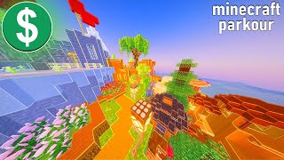 Minecraft Parkour Gameplay NO COPYRIGHT 4K [upl. by Nasas]