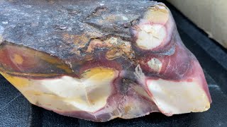 MOOKAITE AT QUARTZSITE E2 APACHE CALCITE WYOMING STONE RANGER ROCKHOUNDING ADVENTURE AGATE JASPER [upl. by Malvin476]