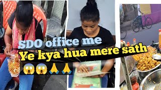 SSC gd keliye scst format Bana ne gaye the 🤔🤔🤔🔥🔥SDO office me kya hua mere sath 😱😱 [upl. by Supmart]