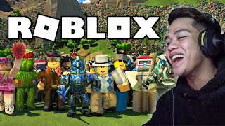 Von Ordona Plays ROBLOX First time HAHA [upl. by Benildas727]