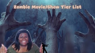 I DID A TIER LIST FOR MY BIRTHDAY Zombie MovieShow Tier List [upl. by Yllom]