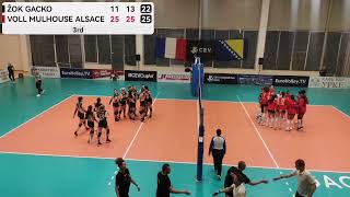 ŽOK Gacko vs Voll Mulhouse Alsace  06112024 [upl. by Oninrutas]