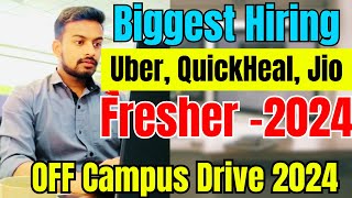 Biggest Hiring  OFF Campus Drive For 2024 2023 2022 Batch  Fresher Jobs  Kn Academy [upl. by Joannes]