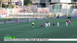 Il Potenza è scatenato cinque gol al Taranto [upl. by Adnolaj947]