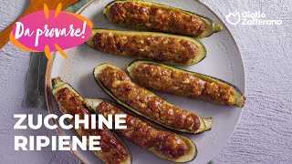 ZUCCHINE RIPIENE la RICETTA ORIGINALE di GIALLOZAFFERANO😍💚 [upl. by Ardnossac]