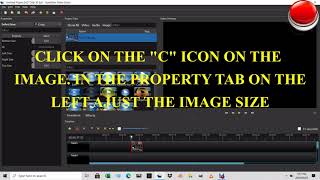 OPENSHOT CROPPING AND ZOOMING AN IMAGE [upl. by Diskson]