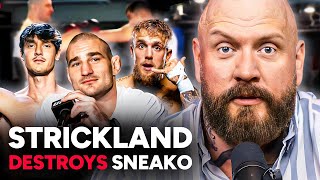 Sean Strickland to Fight Jake Paul amp Bryce Hall 🥊 [upl. by Oneida73]