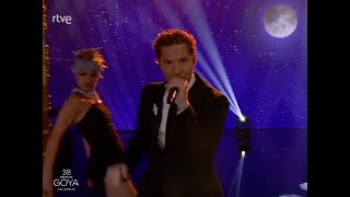 David Bisbal Actuación Premios Goya 2024 [upl. by Noit]