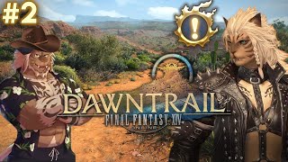 FFXIV DawnTrail MSQ Part 2 Meowdy Partner [upl. by Botnick]