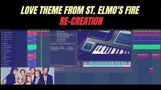 Love Theme From St Elmos Fire  Recreation Vst [upl. by Lole]