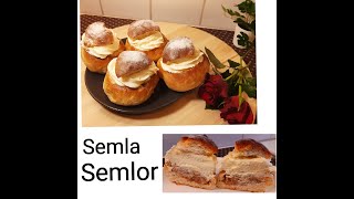 Swedish Semlor recipeSemla recipeಸೆಮಲಾಸೆಮ್ಲಾರ್How to make Swedish SemlorFika Classic Semla Bun [upl. by Einafit]