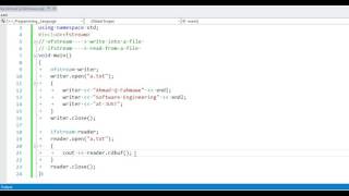 ifstream in c [upl. by Chico613]