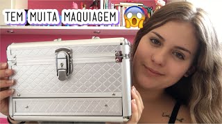 MOSTRANDO MINHA MALETA DE MAQUIAGENS [upl. by Kerril]