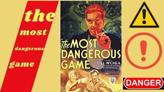 The Most Dangerous Game 1932  A Classic Thriller Film [upl. by Nohsad738]