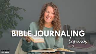 Bible Journaling for Beginners NO Fancy Handwriting Required [upl. by Lavinie]