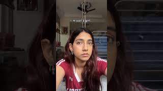 Bad hair day mein overthink karleti hu  comedy relatabe hair memes funny thoughts shorts [upl. by Nuhsyar595]