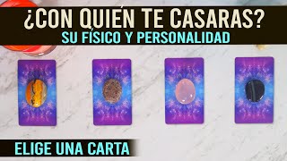 ¿CON QUIÉN TE CASARÁS Esta persona llegará a tu vida  Tarot interactivo 🔮✨ [upl. by Lledroc]