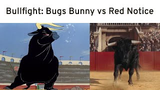 Bullfight Scene Bugs Bunny vs Red Notice [upl. by Langill]