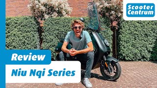 NIU NQi LITE  SPORT  LONG RANGE  ELEKTRISCHE SCOOTER  ALLE DETAILS REVIEW 2022 [upl. by Ariem301]