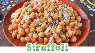 STRUFFOLI O CICERCHIATA Ricetta Facile  Fatto in Casa da Benedetta [upl. by Enelehcim]