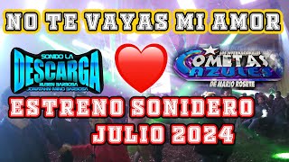 Escucha este chulo estreno 2024 🥰💕TE NECESITO🥰💕los Cometas Azules a la manera de Sonido La DESCARGA [upl. by Eiveneg]