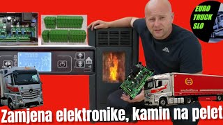 PEČ NA PELET  zamjena elektronike kupnja pokvarenog kamina [upl. by Shirleen452]