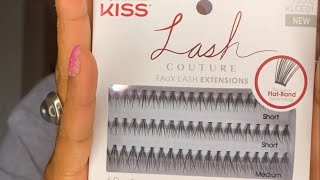 How To Do Your Own Individual Lashes DIY Kiss Lash Couture Faux Extension Tutorial [upl. by Atnamas]