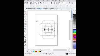 CorelDRAW Tutorial  Creative a Graphic design coreldesign coreldraw tutorial coreldrawtutorials [upl. by Nauq]