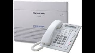 Panasonic KXTES824 PBX Date and Time Configuration [upl. by Trin]