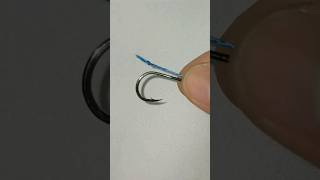 fishing hook tying techniquefishingknots fishingknot fishing [upl. by Odnalra398]