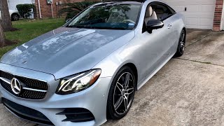 2019 Diamond Silver Mercedes e450 Coupe [upl. by Ayadahs739]