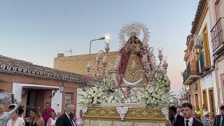 “Al Cielo con Ella”  Virgen de Guía Castilleja de la Cuesta  Glorias 2024 [upl. by Aloibaf5]