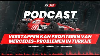 Verstappen kan profiteren van Mercedesproblemen in Turkije  Podcast RacingNews365 [upl. by Argella]