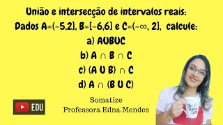 MFUNA  Cj5  Como fazer INTERSECÇÃO de intervalos na reta real  muito importante [upl. by Lorak358]