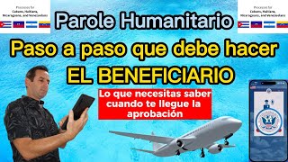 CBP ONE para Beneficiarios del Parole Humanitario  Paso a Paso que debe hacer el beneficiario [upl. by Ulric]