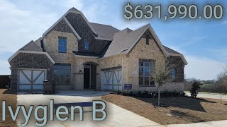 The Ivyglen B by David Weekley Homes in Redden Farms Community  Midlothian tx [upl. by Aelyak230]