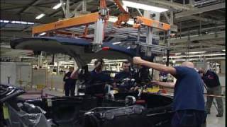 saab 93 convertible production sweden 1112010 [upl. by Afra855]