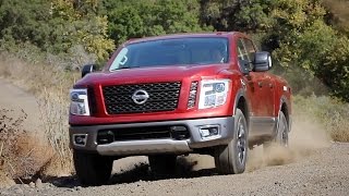 2017 Nissan Titan  Review and Road Test [upl. by Carlynn677]