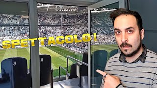 ESPERIENZA INCREDIBILE SKY BOX JUVENTUS STADIUM [upl. by Adnouqal]