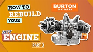 Rebuild a 2CV Engine  Part 3 Completion  BURTON 2CV PARTS [upl. by Elle]