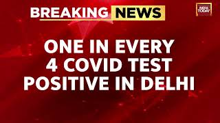 Watch Covid Positivity Rate Climbs To 265 In Delhi  India Records 5335 Covid19 Cases In 24 Hrs [upl. by Aspia719]