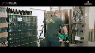 Rizzolio equipments 662 craft beer bottling to Fleisbacher Brauerei in ACTION [upl. by Erodisi]