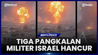 Hizbullah Hantam Tiga Pangkalan Militer Israel di Tel Aviv dan Haifa [upl. by Ocana]