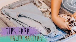 TIPS PARA HACER MALETAS • 15 DÍAS y 1 CARRY ON 😱 Trucos y consejos de viaje [upl. by Tips]