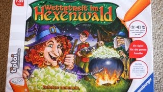 Test Wettstreit im Hexenwald Tiptoi Eine Rezension von SpielePodcastde [upl. by Ahsikram]